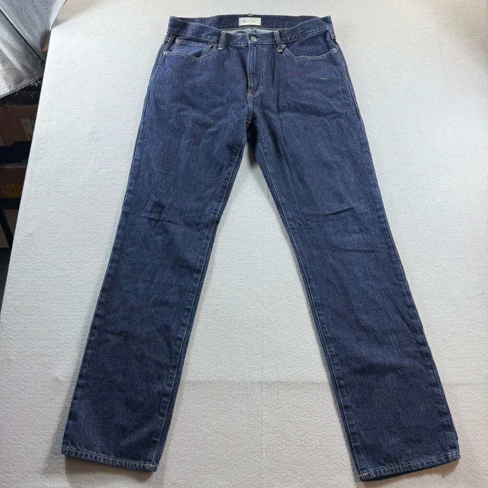 Gap Jeans Men 34x34 Blue Straight Leg 1969 Denim